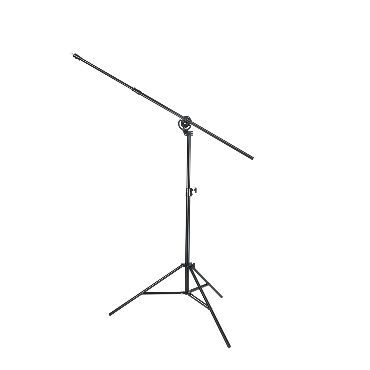 Professional studio boom stand including counterweight