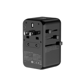 Travel adapter I 100 watt I with 3 USB-C & 2 USB A connections