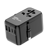 Travel adapter I 100 watt I with 3 USB-C & 2 USB A connections