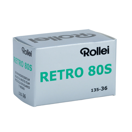 Retro black and white negative film | 35 mm | 36 recordings | ISO 80/400